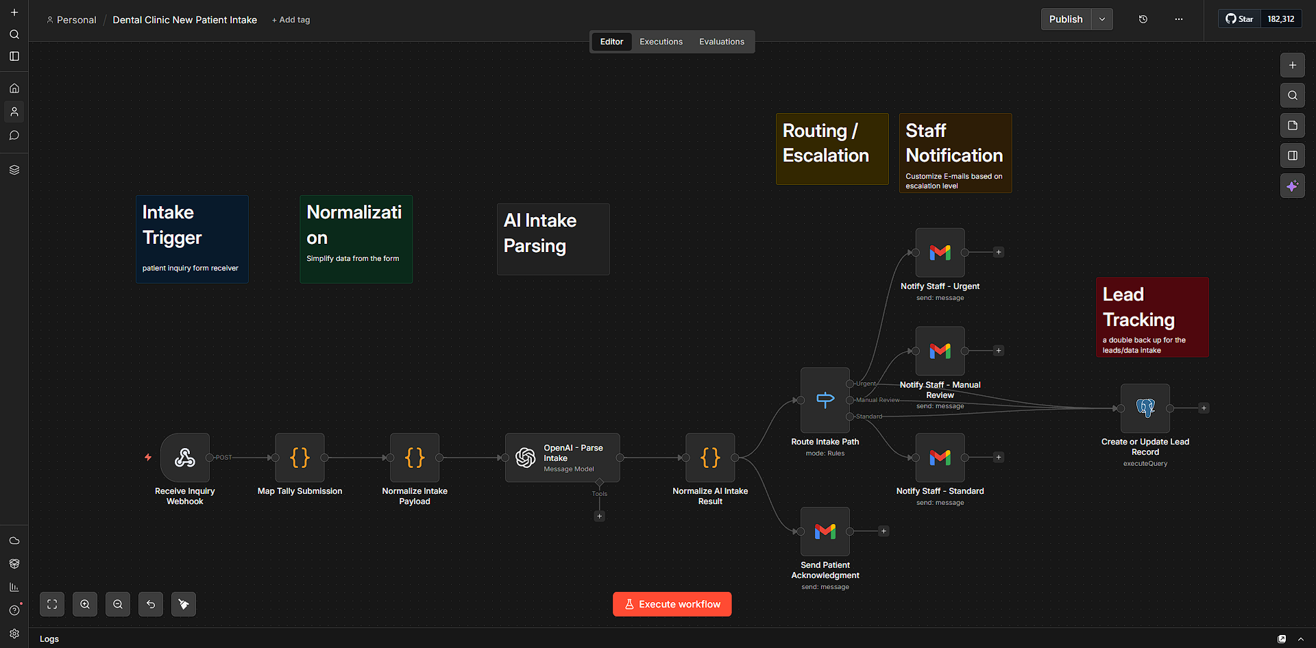Dental Clinic Automation Suite proof screenshot